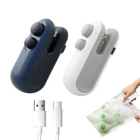 Portable Mini Bag Sealer – Rechargeable Heat Sealing Machine