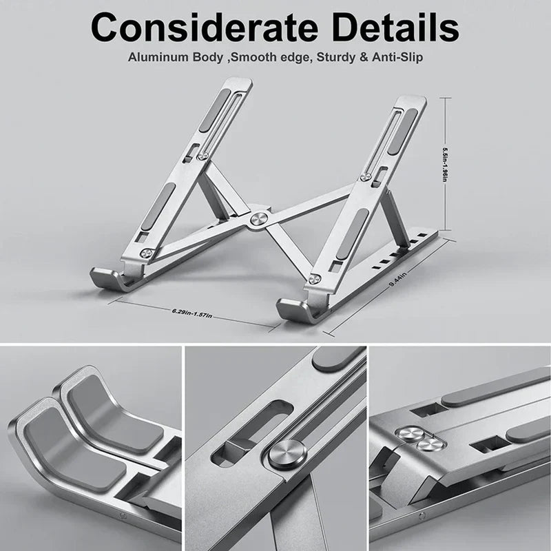 Adjustable Laptop Stand – Ergonomic & Portable Design