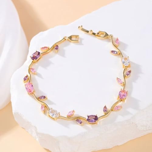 💖 Trendy Viral Tulip Bracelet | Multi Color Cute Floral Bracelet | Stylish Gift for Girls