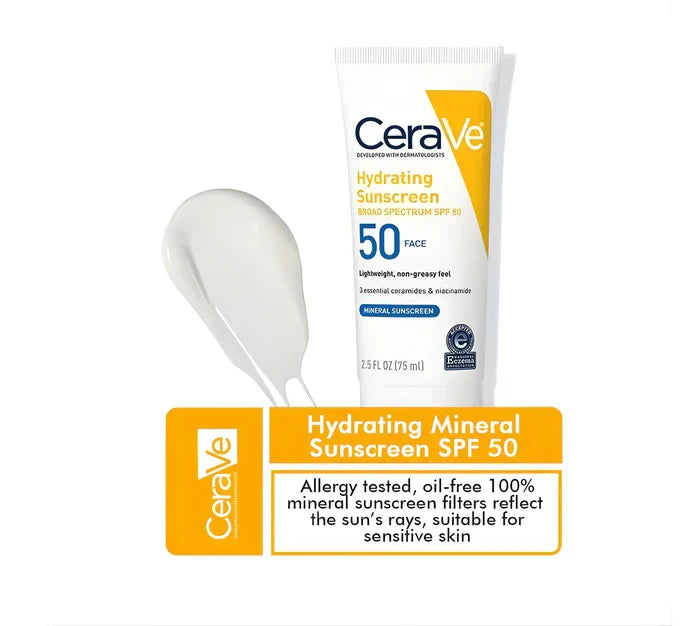 CeraVe Skincare Kit – Cleanser, Retinol, Night Cream & SPF 50