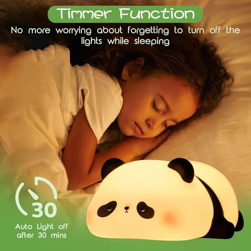 “Panda Night Lamp – Soft Glow Light”