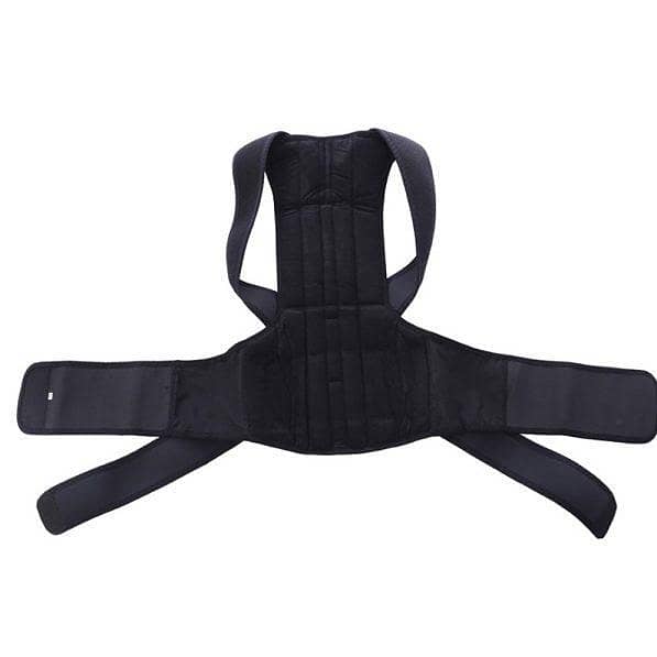 Adjustable Magnetic Posture Corrector Back Brace – Pain Relief Support Belt