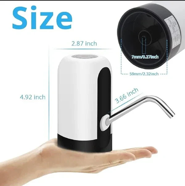 Automatic Water Bottle Pump – USB Rechargeable Dispenser