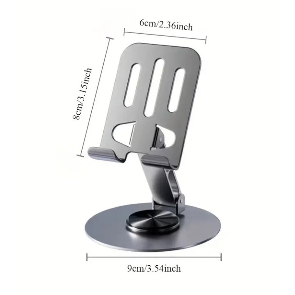360° Adjustable Mobile & Tablet Stand – Foldable Desktop Holder
