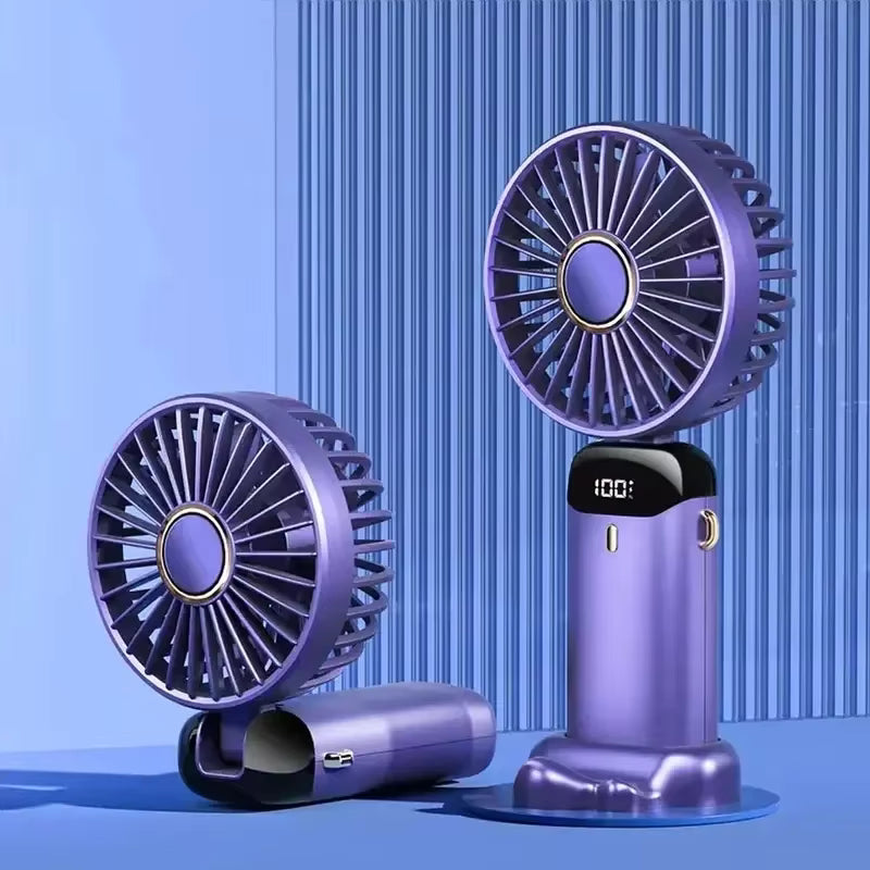 Digital Display Mini Fan