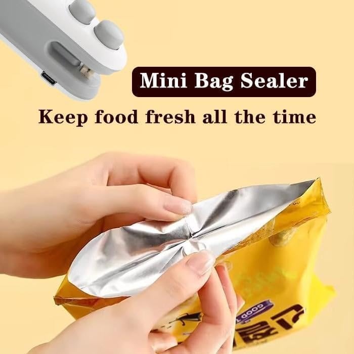 Portable Mini Bag Sealer – Rechargeable Heat Sealing Machine
