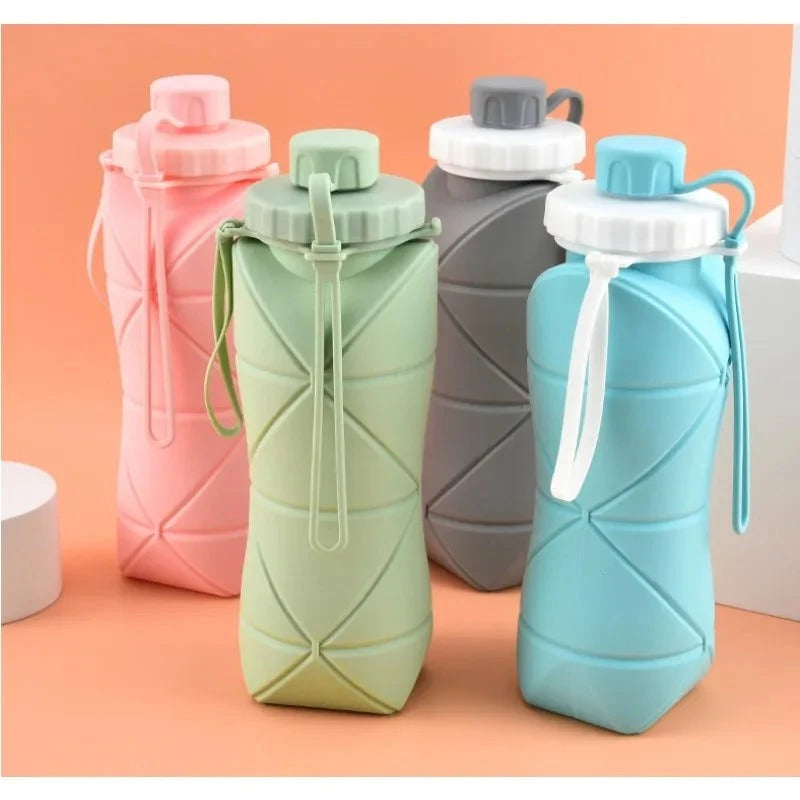 Silicone Foldable Water Bottle