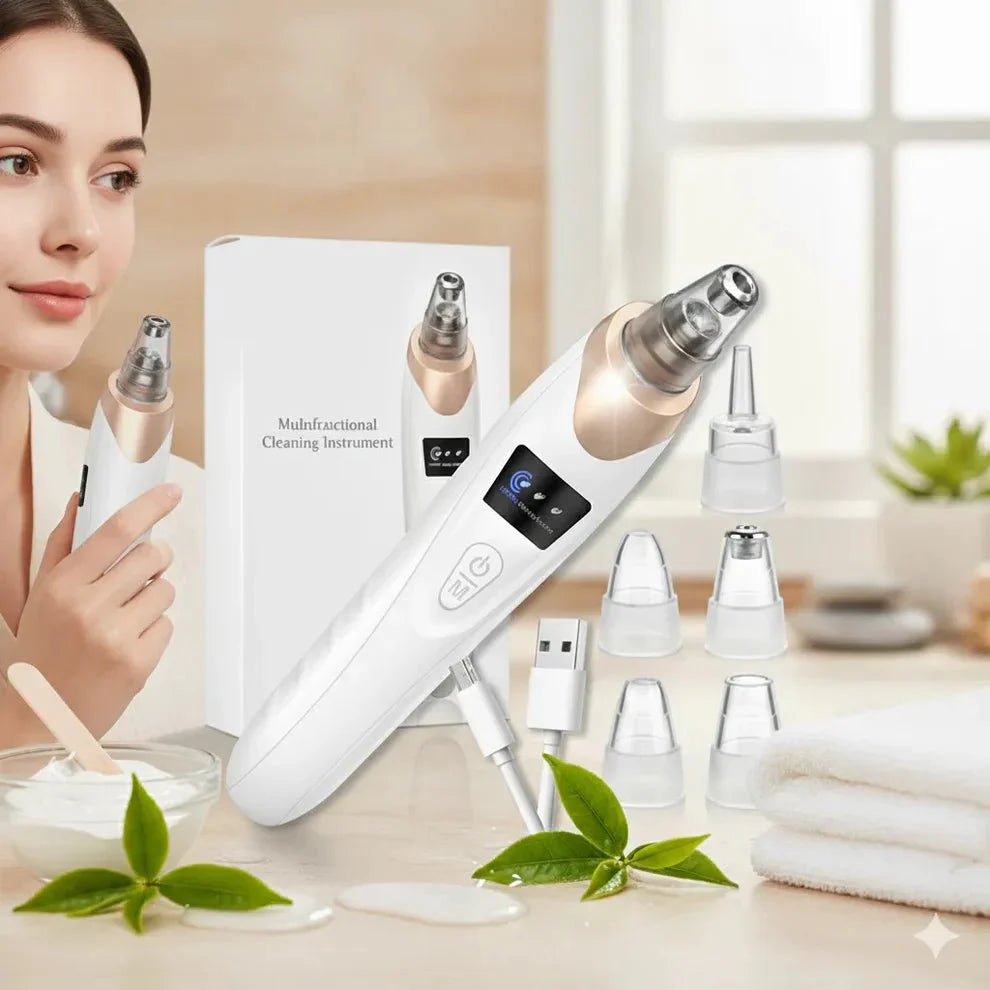 Electric Blackhead Remover – Vacuum Pore Cleaner for Deep Facial Cleansing
