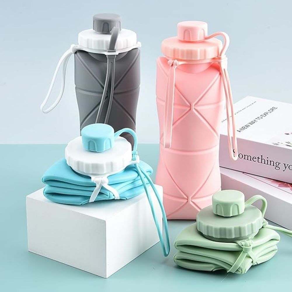 Silicone Foldable Water Bottle