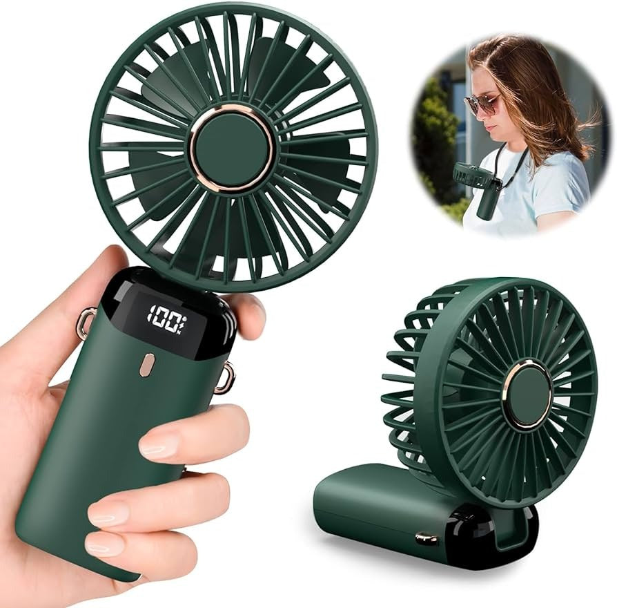 Digital Display Mini Fan
