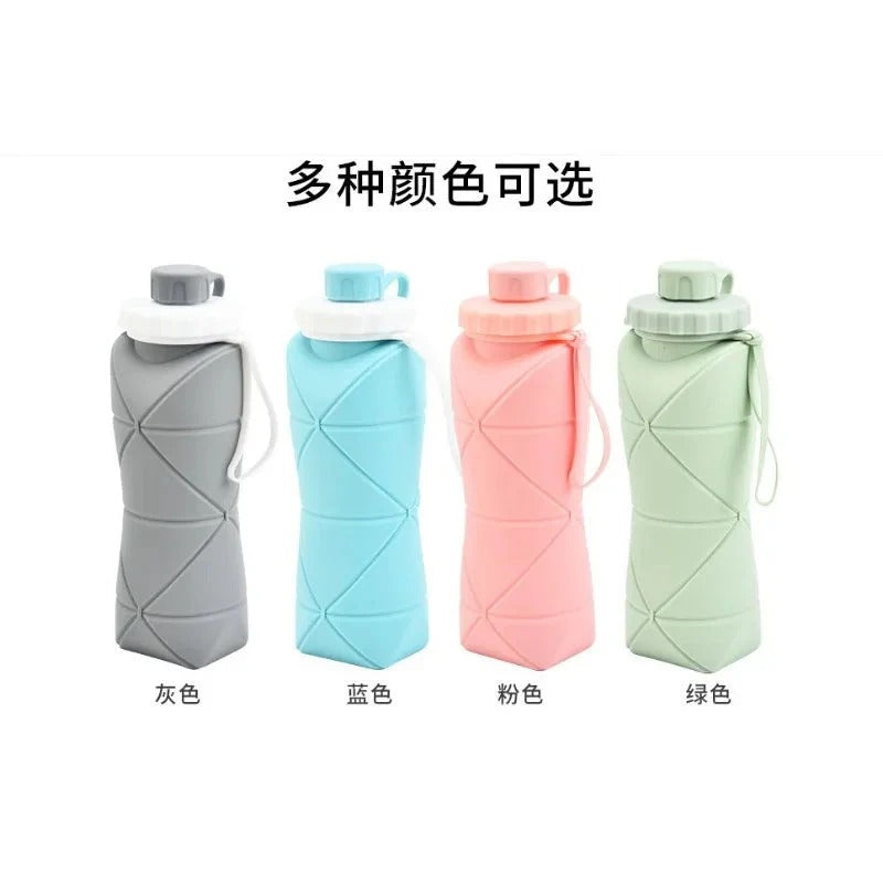 Silicone Foldable Water Bottle