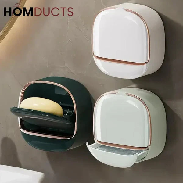Wall Mounted Soap Box – Waterproof & Drainage Design